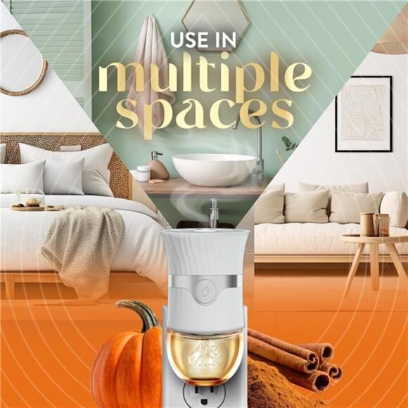 Scented Oils 5ct, air freshener, Harvest Pumpkin & Spice - Picture 5 of 8